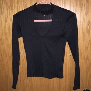 Long sleeve body con shirt